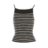 VIMAGE纬漫纪新款条纹显瘦百搭短款修身吊带上衣V2201824 商品缩略图5