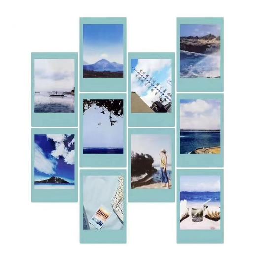 mini蓝边3寸相纸1盒10张，多盒便宜，日期新鲜，现货速发，富士所有mini系列相机通用 商品图2