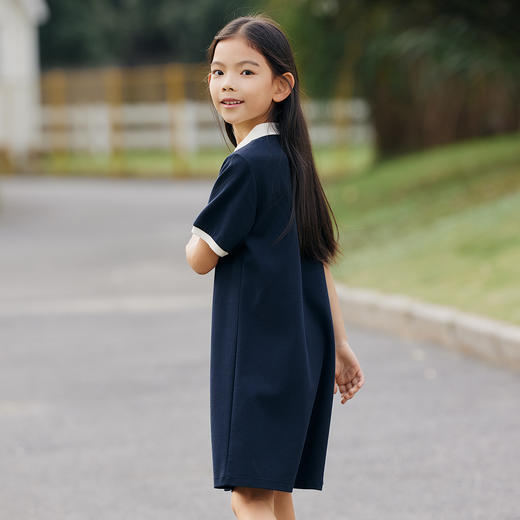 【裙装】 童装短袖POLO连衣裙 1P2365305 商品图1