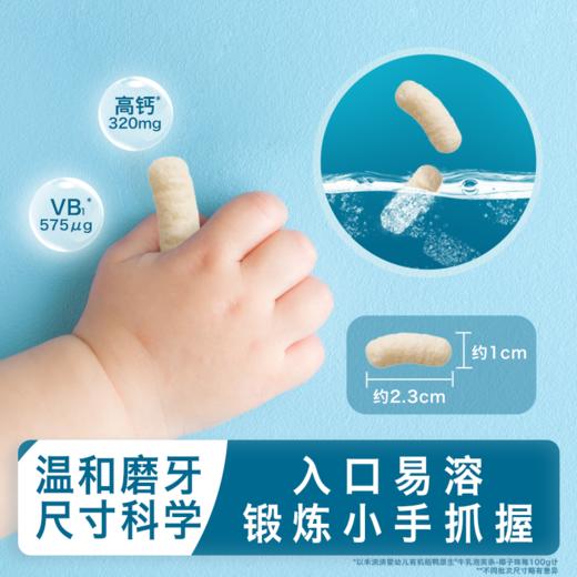 【2阶泡芙条上新】禾泱泱婴幼儿泡芙条宝宝零食无添加食用盐6月+ 商品图6