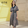 EITIE爱特爱夏季新款修身显瘦收腰印花连衣裙7807575 商品缩略图0