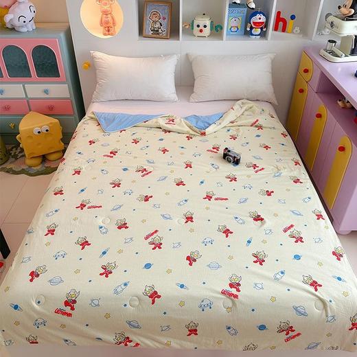 顶柔皱皱纱雪糍双面控温被奥特曼/三丽鸥IP系列2.0 BX2258 商品图0