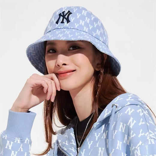 【专属】老花系列的“时尚代言人”！新款MLB复古老花渔夫帽男女同款！ 商品图7