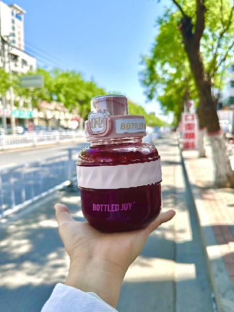 王一博同款【渐变COOL吨吨】酷吨吨渐变吨吨桶bottledjoy水杯吸管耐高温大容量包包杯【】 商品图7