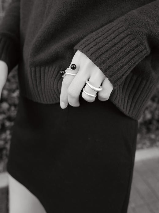 LS｜Eternal Ring 日月环戒指 [ 金 / 银 ] 【Botanicalia 】 商品图6