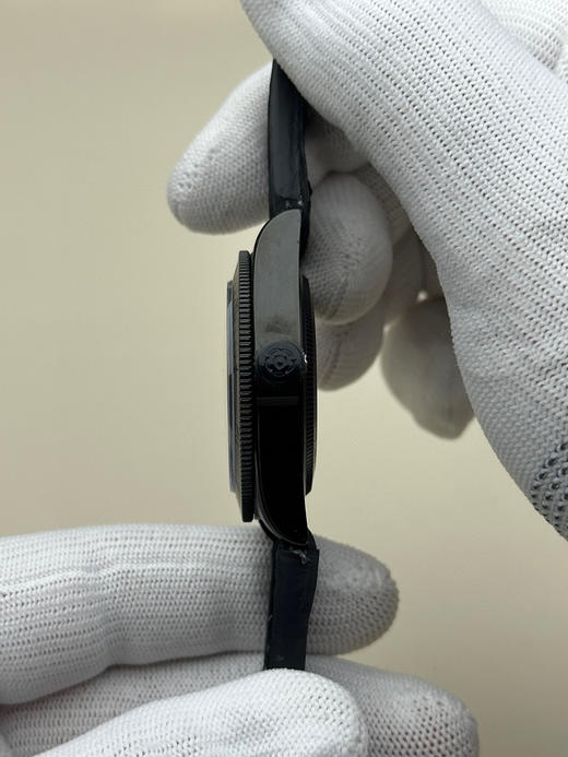 『NOOB official 』新品: 帝陀碧湾黑武士背透腕表 暗夜之眼，窥见机械之美，深邃如夜，锋芒毕露，尺寸41毫米 搭配纯手工澳洲小牛皮➕手工车线➕磨砂质感，做工精良 各方面都无可挑剔❕❕❕ 商品图4