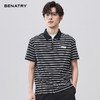 贝纳川夏季条纹短袖POLO ECF214003 商品缩略图0