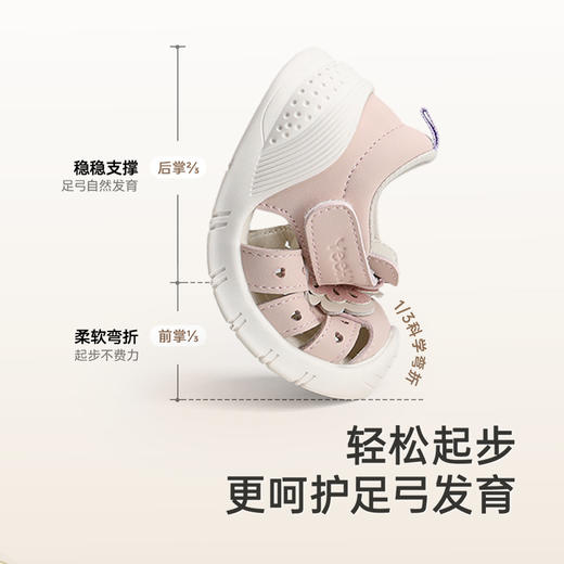 英氏童鞋儿童运动凉鞋夏季男童户外休闲鞋宝宝软底鞋子女童学步鞋 商品图2