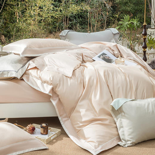 【轻奢提花套件】多喜爱 艾能棉轻奢提花套件 四件套 （序言、星光、迷踪、绿野） 商品图6