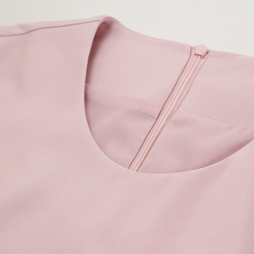 QF838斯尔丽2025新款配色腰带修身放摆气质高雅宴会小礼服年轻款连衣裙 商品图5