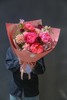 法式花束落日珊瑚芍药暮霞色奶油桃子松虫草 商品缩略图0
