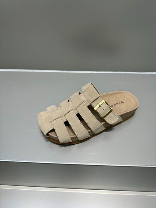 小众设计包头半拖鞋女款！2025夏季新款外穿罗马编织一脚蹬休闲凉拖鞋！ 商品图6