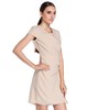 4894415331653  JOAN&DAVID  卡其色抽褶修身短袖连衣裙 商品缩略图2