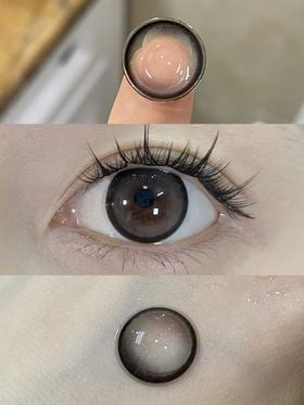 honeyegg半年抛美瞳 奇迹灰灰 14.5mm