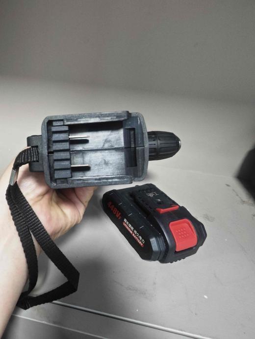 【货号04192】包邮21V无刷锂电钻一电一充塑料盒包装充电钻正反调速功能双速电钻 商品图6