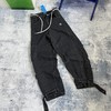 点此购买 阿迪男女款阔腿工装多口袋钻石腰带三条杠宽松运动牛仔裤 LL 317011 商品缩略图1