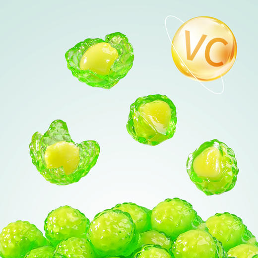 【满满VC❗清润剥皮软糖】甄选品质原料制作，优选添加新鲜苹果汁45%，保留原汁原味的天然，剥皮软糖清新口气酸砂青柠味，3D剥皮糖办公室休闲零食L 商品图1