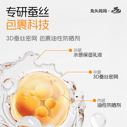 兔头妈妈 儿童零感水润 防晒霜 25g PA+++SPF30 商品图1