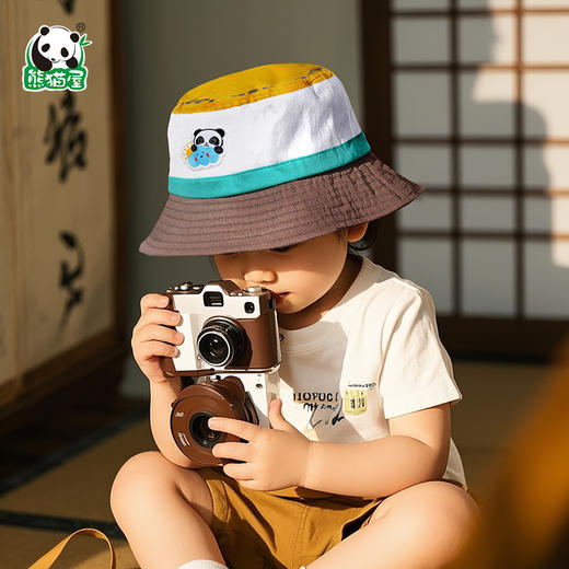 熊猫屋PANDAHOUSE 水果派对潘兜盆帽/潘兜渔夫帽-阳光假日  儿童款 多色可选 商品图0