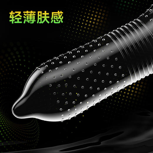【 618大促提前购】SIKI私激螺纹颗粒套上线 玻尿酸超薄避孕套水润易清洗 商品图2