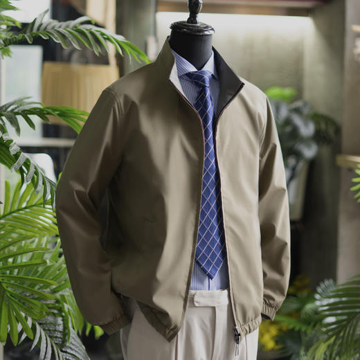 春秋款 Bomber男士休闲夹克上衣 两色可选 商品图0