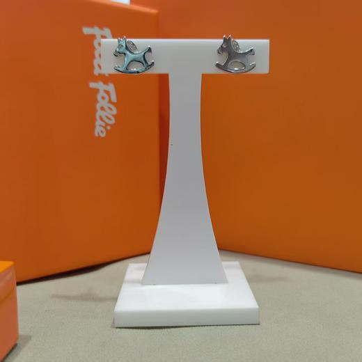 Folli Follie情绪价值拉满的摇木仿钻s925银摇木马耳环 商品图0