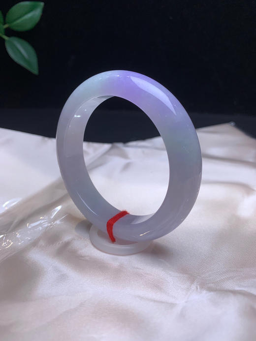 612799，50.5 紫罗兰手镯，一截粉紫底，整体干净清爽 商品图1