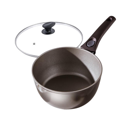 【欧标钛金锅】斯罗尼SIRONI巧锅锅维斯塔奶锅 专利可卸手柄 锅/碗随心切换 持久耐磨 不怕刮擦 折叠收纳 小巧不占地20CM 商品图4