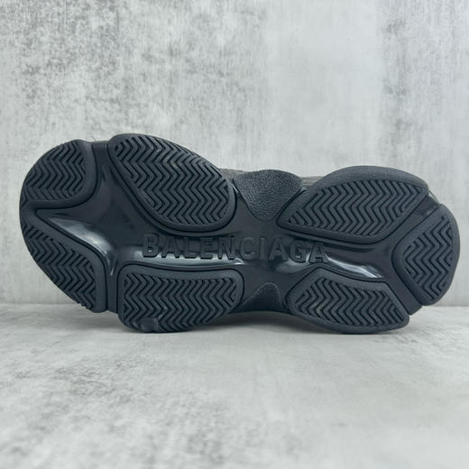 夏季特惠💰620 Triple S 巴黎世家复古老爹鞋 牛仔布 原纸板楦头开发 商品图7