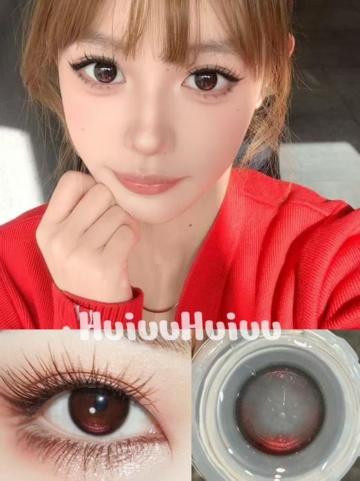 【月抛中直径】MIXMIXX-娇憨千金 红-14.2mm【月抛 0-1000度 含525/575】 商品图0