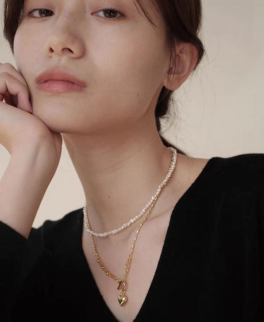 💥出口剩的料子【碎银巴洛克项链~】❗️稀有强光碎银子巴洛克珍珠｜ 商品图0