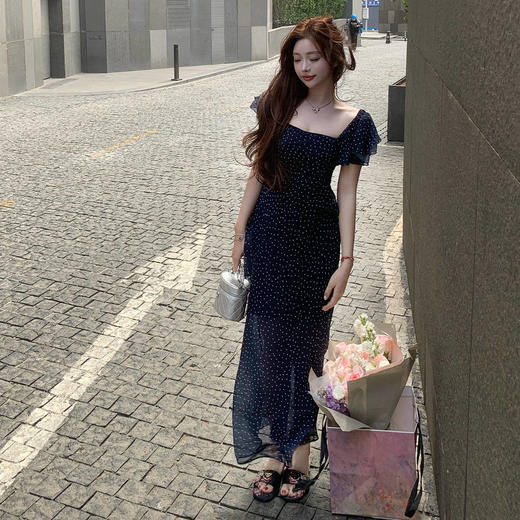 清仓捡漏 张林超LIN BOUTIQUE「在逃公主裙」高腰显瘦法式小众油画感仙女裙 商品图2