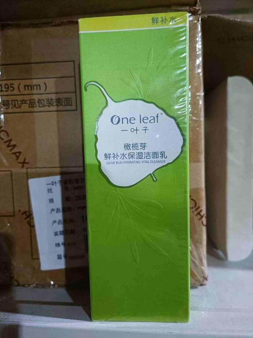 一叶子橄榄芽补水保湿洁面乳100g(效期2025年11月) 商品图0