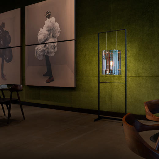 摩根X陈大瑞大师联名款京灯系列面光落地灯 商品图3