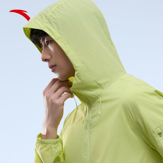 【王一博同款】安踏户外防泼水梭织运动外套男防晒服152526605 商品图0