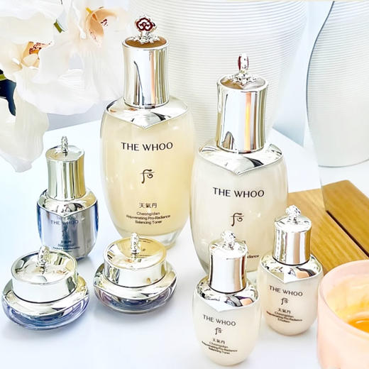 Whoo后天气丹水乳两件套新版 pro按压版送5个中样 紧致嫩肤改善干纹 商品图2