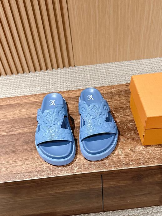限男码 驴家LV路易威登 驴牌夏日新款休闲沙滩拖鞋（HC） 商品图2