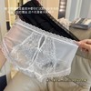 新品3972#10A蜜臀裤网纱【一盒4条装】轻奢性感蕾丝边 蝴蝶结舒适纯棉档女三角裤 商品缩略图0