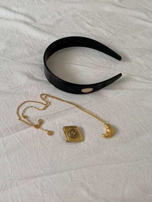 LS｜El Cuerno Necklace 可颂项链 [ 金 ]【Unbounded Divinity】 商品图5