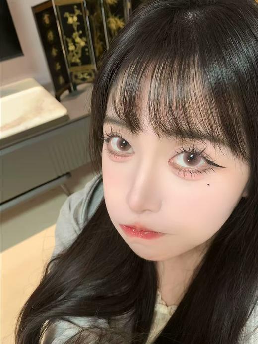 【月抛大直径】MIXMIXX-润润泪珠 粉-14.5mm【月抛 0-1000度 含525/575】 商品图5