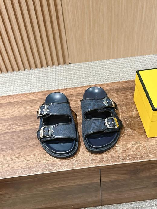 FENDI芬迪双带平底拖鞋（HC） 商品图8