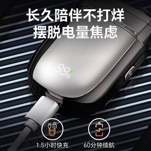 【超薄单环双头 剃须不伤肤 全身可水洗】Mini便携剃须刀 商品图4