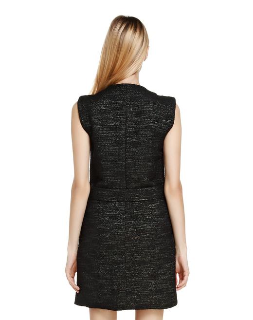 545714 Z38 夏姿?陈SHIATZY CHEN 女款圆领闪暗纹无袖外套 商品图1