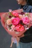 法式花束落日珊瑚芍药暮霞色奶油桃子松虫草 商品缩略图2