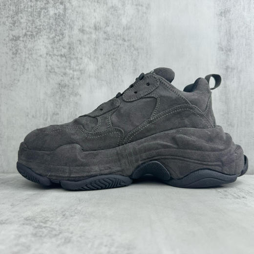 夏季特惠💰620 Triple S 巴黎世家复古老爹鞋 牛仔布 原纸板楦头开发 商品图6