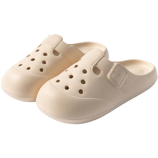 「2025夏季新款」勃肯凉拖鞋女办公包头半拖厚底防滑情侣外穿懒人凉鞋 商品图4