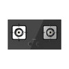 海信（Hisense）燃气灶_双灶家用_天然气灶双灶具_5.0kW_家用猛火灶_点火即燃_双灶台嵌两用全进风JZT-B308 商品缩略图2