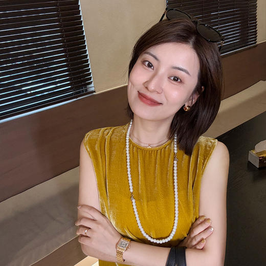 【现货】良木礼真丝丝绒背心（S538） 商品图2