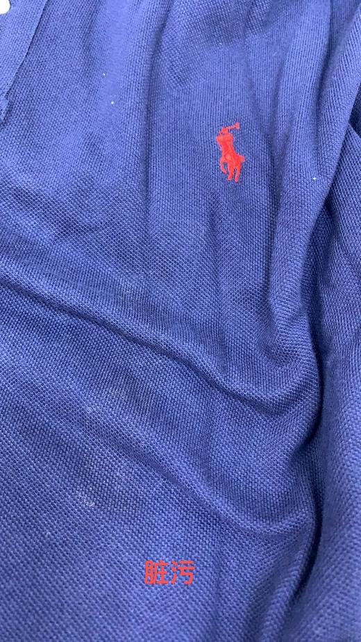 882953600151  POLO RALPH LAUREN Ralph Lauren男士小马标深蓝色POLO衫【衣服偏大，介意慎拍】 商品图6