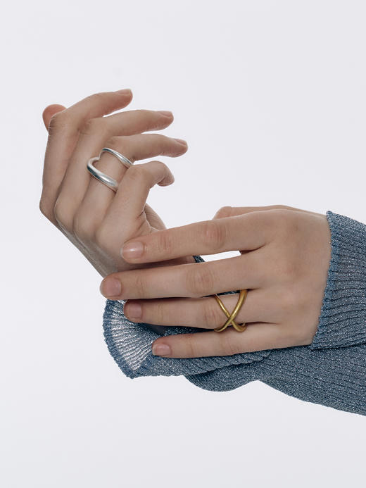 LS｜Eternal Ring 日月环戒指 [ 金 / 银 ] 【Botanicalia 】 商品图9